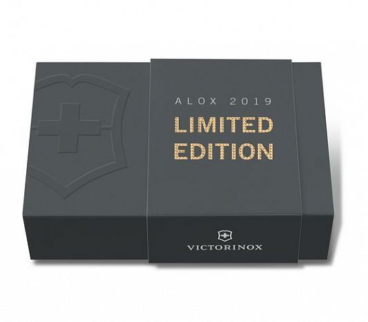 Нож-брелок VICTORINOX 0.6221.L19 Classic Alox Limited Edition 2019 золотистый