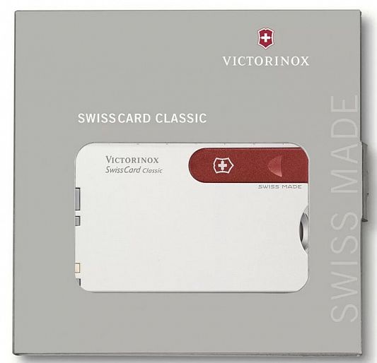 Швейцарская карточка Victorinox Swiss Card Classic 0.7107 белая