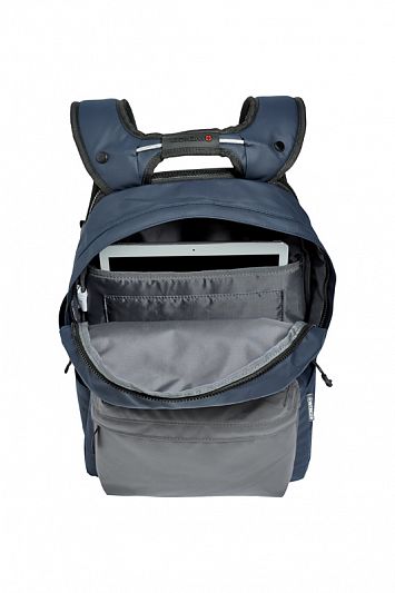 Рюкзак WENGER 605035 Photon водоотталкивающий синий/серый 18л 