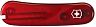 Накладка передняя для ножей VICTORINOX 85 мм полупрозрачная красная C.2700.ET3