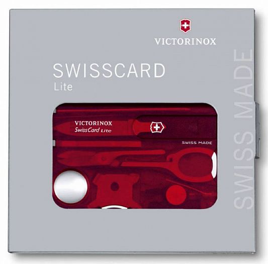 Швейцарская карточка Victorinox SwissCard Lite 0.7300.T