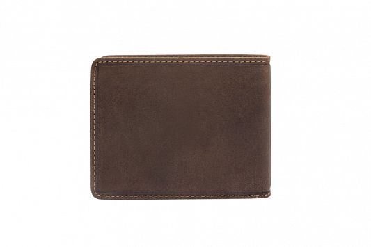 Бумажник мужской KLONDIKE John KD1005-01 натуральная кожа коричневый