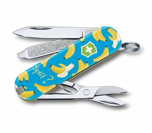 Нож брелок VICTORINOX 0.6223.L1908 Banana Split