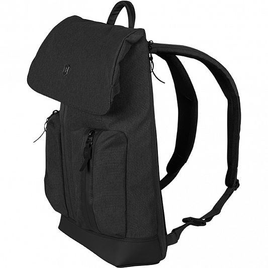 Рюкзак VICTORINOX 602642 Flapover Laptop Backpack черный 18л