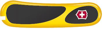 Накладка передняя для ножей VICTORINOX 85 мм C.2738.C3 желтая