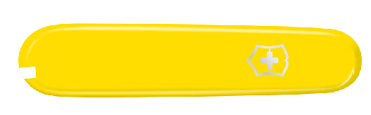 Накладка передняя для ножей VICTORINOX 91 мм желтая C.3608.3