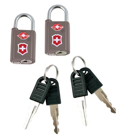 Комплект из 2 замков VICTORINOX 31370201 TSA с  ключами