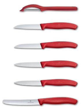 Кухонный набор VICTORINOX Swiss Classic 6.7111.6G красный 6 предметов