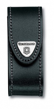 Чехол для ножей Victorinox 91 мм кожаный черный поворотный 4.0520.31