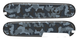 Набор накладок для ножей Victorinox 91 мм C.3694.32 C.3694.42 синий камуфляж 