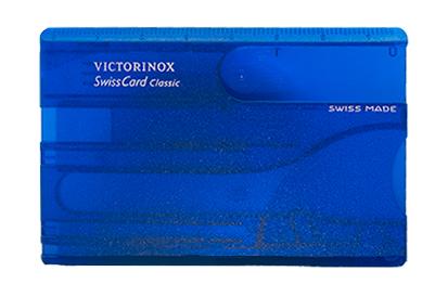 Корпус швейцарской карточки VICTORINOX C.7122.T2 полупрозрачный синий
