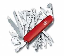 Нож складной Victorinox SwissChamp 1.6795 91 мм, 33 функции, красный 