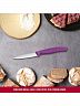 Нож для очистки овощей Victorinox Swiss Classic волнистое лезвие 8 см, фиолетовый, 6.7635.C1