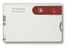 Швейцарская карточка Victorinox Swiss Card Classic 0.7107 белая 