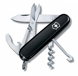 Нож складной Victorinox Compact 1.3405.3 черный 