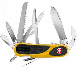 Нож складной WENGER EvoGrip S 18 Экспедиция в Патагонию 1.18.59.822_WPER 