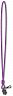 Шнурок для складного ножа Victorinox Neck Cord 4.1896.S, фиолетовый