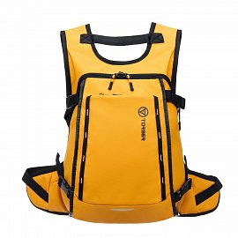Рюкзак TORBER Mobi, желтый, полиэстер 900D с PU покрытием, 45 х 32 х 20 см T1809-BY 
