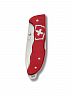 Складной нож Victorinox EVOKE Alox 0.9411.D20, швейцарский нож с клиом, Alox, красный
