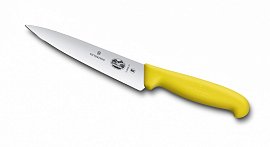 Нож разделочный VICTORINOX Fibrox 5.2008.15 жёлтый 15 см 