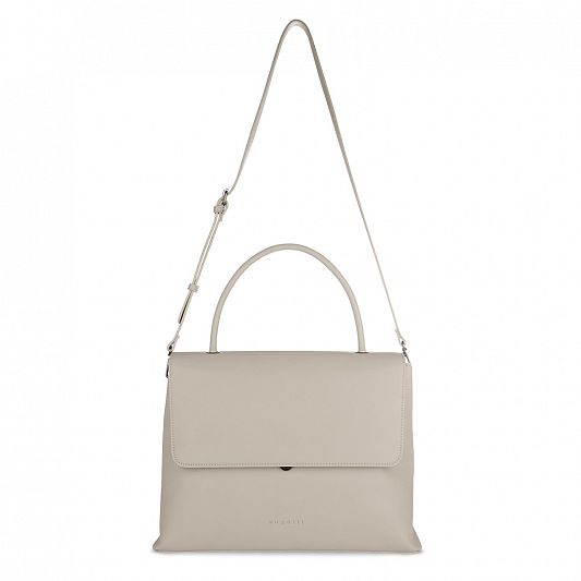 Сумка женская BUGATTI ILVA, бежевая, полиуретан, 35,5х15х28,5 см 49530250