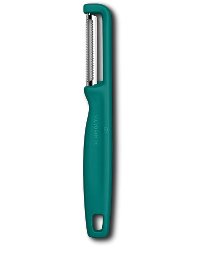 Овощечистка Victorinox Iota, двухстороннее лезвие, зеленая 6.0943.4