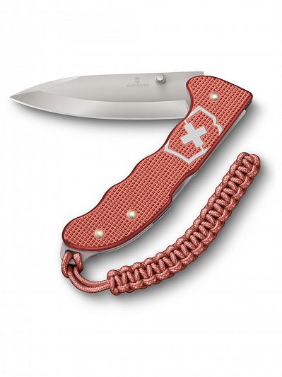 Коллекционный нож VICTORINOX Evoke Alox LE 2025 130 мм, 4 функции, Stone Red 0.9415.L25