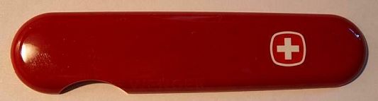 Накладка передняя для ножа Wenger 85мм с пластиковым крестом PD-003