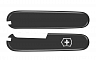 Набор ЗЕРКАЛЬНЫХ накладок для ножей Victorinox 84 мм C.2603.8 C.2303.6 черные с вырезом 