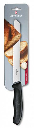 Нож для хлеба Victorinox Swiss Classic 6.8633.21B 21 см