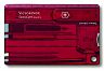 Швейцарская карточка VICTORINOX SwissCard Quattro 0.7200.T 14 функций
