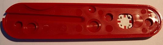 Накладка передняя для ножа Wenger 85мм с пластиковым крестом PD-003-1