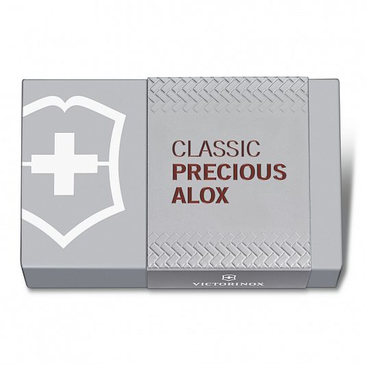 Нож-брелок VICTORINOX Classic SD Precious Alox "Hazel Brown" 0.6221.4011G