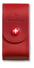 Чехол для ножей VICTORINOX 91 мм кожаный красный 4.0521.1 