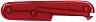 Накладка задняя для ножей VICTORINOX 91 мм полупрозрачная красная C.3600.T4