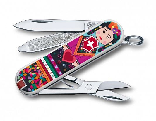 Нож брелок VICTORINOX Classic Mexican - Мексиканка 0.6223.L1602