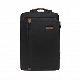 Деловой рюкзак TORBER VECTOR T9869-BLK с отделением для ноутбука 15", черный 13,5 л 