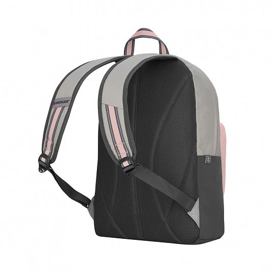 Молодежный рюкзак WENGER 611982 NEXT Crango, серый/розовый, 27 л