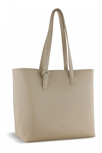 Бизнес-шоппер женский наплечный BUGATTI Luna, бежевый, полиуретан, 47 х 18 х 34 см 49586250