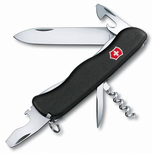 Нож складной Victorinox Picknicker 0.8353.3 черный 11 функций