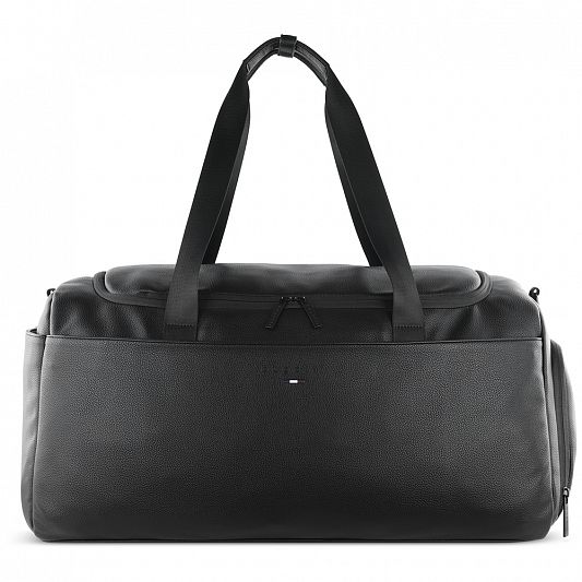 Сумка дорожная BUGATTI RICO, черная, полиуретан, 58х24х29 см 49470901