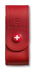 Чехол для ножей Victorinox 91 мм кожаный красный 4.0520.1 