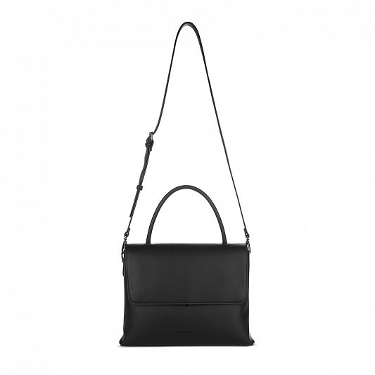 Сумка женская BUGATTI ILVA, черная, полиуретан, 30,5х14х24,5 см 49530101