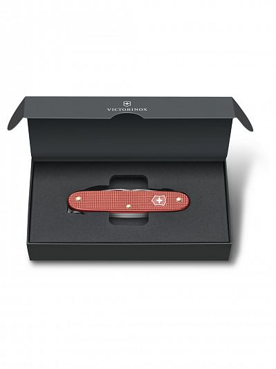 Коллекционный нож VICTORINOX Pioneer X Alox LE 2025, 93 мм, Stone Red 0.8231.L25