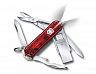 Нож-брелок Midnight Manager@work 58 мм с USB 3.0 /3.1 полупрозрачный красный 4.6336.TG16