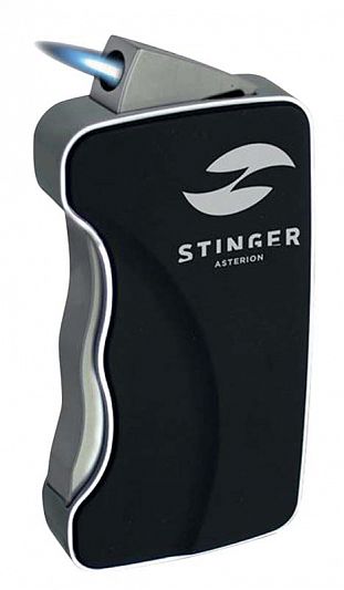Зажигалка Stinger газовая ASTERION STL-363-ABL черная