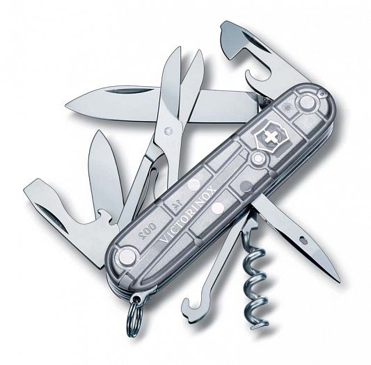 Нож складной Victorinox Climber 1.3703.T7 серебристый 14 функций