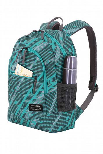 Повседневный рюкзак SWISSGEAR 2821630406 зеленый/серый 22 л