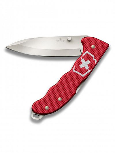 Складной нож Victorinox EVOKE Alox 0.9411.D20, швейцарский нож с клиом, Alox, красный