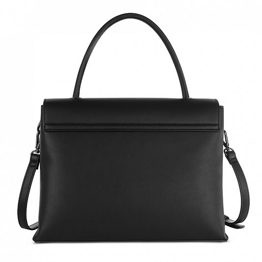 Сумка женская BUGATTI ILVA, черная, полиуретан, 30,5х14х24,5 см 49530101